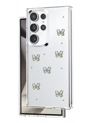 Newface Samsung Galaxy S23 Ultra Fiyonk Desenli Kapak - Desen 9