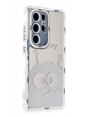 Newface Samsung Galaxy S23 Ultra Kılıf Reflexion Desenli Kapak - Desen 6