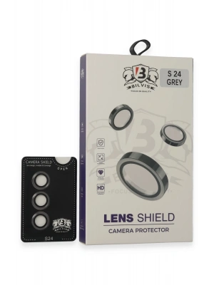 Newface Samsung Galaxy S24 Bilvis Titan Kamera Lens - Titan Gri