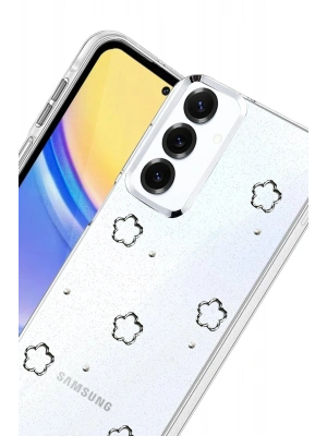 Newface Samsung Galaxy S24 FE Fiyonk Desenli Kapak - Desen 2