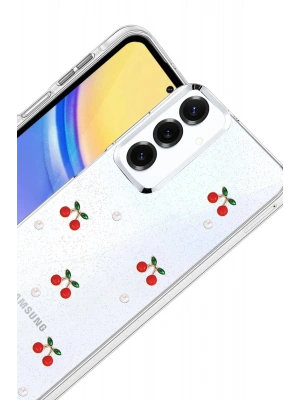 Newface Samsung Galaxy S24 FE Fiyonk Desenli Kapak - Desen 9