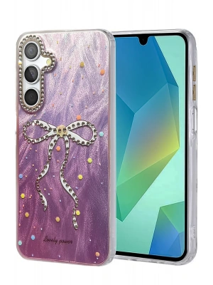 Newface Samsung Galaxy S24 FE Kılıf Blade Aynalı Desenli Kapak - Desen 1