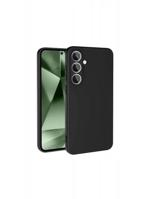 Newface Samsung Galaxy S24 FE Kılıf Nano içi Kadife Silikon - Siyah