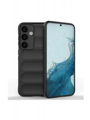 Newface Samsung Galaxy S24 FE Kılıf Optimum Silikon - Siyah