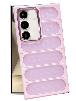 Newface Samsung Galaxy S24 Kılıf Airmax Silikon Kapak - Pembe