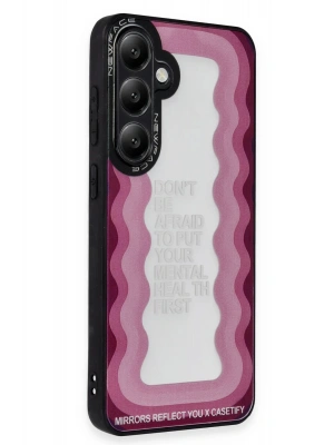 Newface Samsung Galaxy S24 Kılıf Mirror Desenli Kapak - Mirror - 11