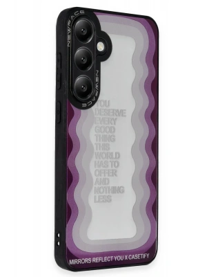 Newface Samsung Galaxy S24 Kılıf Mirror Desenli Kapak - Mirror - 5