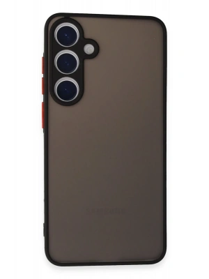 Newface Samsung Galaxy S24 Kılıf Montreal Silikon Kapak - Siyah