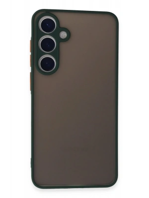 Newface Samsung Galaxy S24 Kılıf Montreal Silikon Kapak - Yeşil