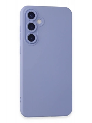 Newface Samsung Galaxy S24 Kılıf Nano içi Kadife Silikon - Lila