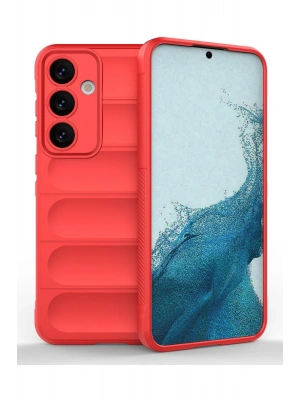 Newface Samsung Galaxy S24 Kılıf Optimum Silikon - Kırmızı