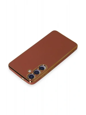 Newface Samsung Galaxy S24 Kılıf Volet Silikon - Kırmızı