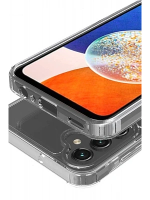 Newface Samsung Galaxy S24 Plus Kılıf Magneticsafe Şeffaf Silikon - Şeffaf