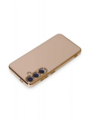 Newface Samsung Galaxy S24 Plus Kılıf Volet Silikon - Pembe