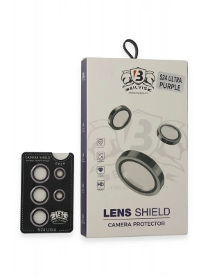 Newface Samsung Galaxy S24 Ultra Bilvis Titan Kamera Lens - Derin Mor