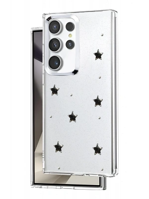 Newface Samsung Galaxy S24 Ultra Fiyonk Desenli Kapak - Desen 4