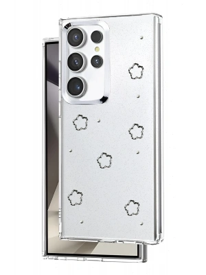 Newface Samsung Galaxy S24 Ultra Fiyonk Desenli Kapak - Desen 8