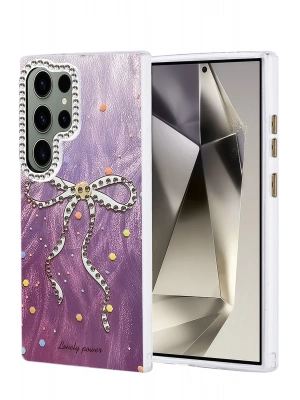 Newface Samsung Galaxy S24 Ultra Kılıf Blade Aynalı Desenli Kapak - Desen 1