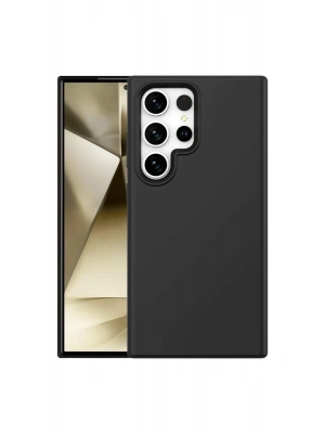 Newface Samsung Galaxy S24 Ultra Kılıf First Silikon - Siyah
