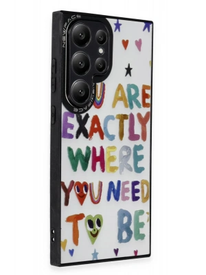 Newface Samsung Galaxy S24 Ultra Kılıf Mirror Desenli Kapak - Mirror - 10