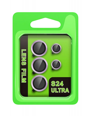 Newface Samsung Galaxy S24 Ultra Raze Metal Kamera Lens - Mor