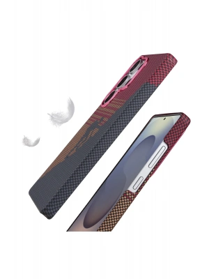 Newface Samsung Galaxy S24 Ultra Vega Magsafe Kapak - Mavi