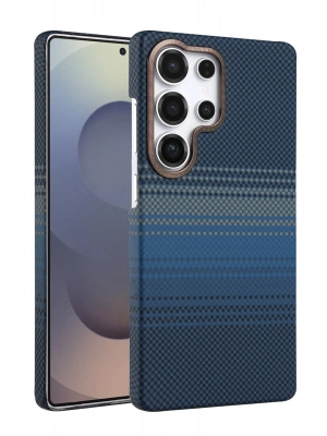 Newface Samsung Galaxy S24 Ultra Vega Magsafe Kapak - Mavi