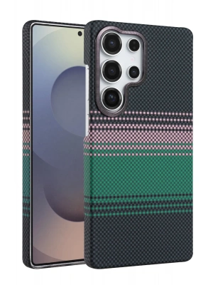 Newface Samsung Galaxy S24 Ultra Vega Magsafe Kapak - Yeşil