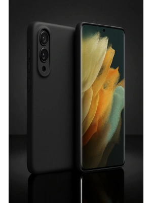 Newface Samsung Galaxy S25 Edge First Silikon - Lacivert