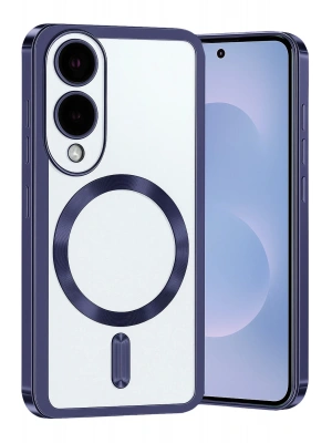 Newface Samsung Galaxy S25 Edge Kross Magneticsafe Kapak - Lacivert