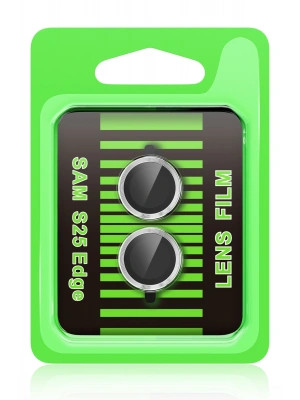 Newface Samsung Galaxy S25 Edge Raze Metal Kamera Lens - Gümüş