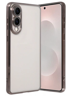 Newface Samsung Galaxy S25 Edge Razer Lensli Silikon - Titan Gri