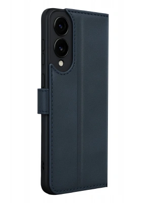 Newface Samsung Galaxy S25 Edge Trend S Plus Kapaklı Kılıf - Lacivert