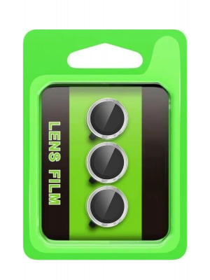 Newface Samsung Galaxy S25 FE Raze Metal Kamera Lens - Gümüş