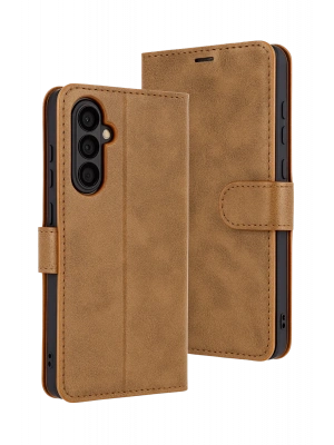 Newface Samsung Galaxy S25 FE Trend S Plus Kapaklı Kılıf - Taba