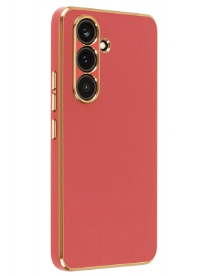 Newface Samsung Galaxy S25 FE Volet Silikon - Kırmızı