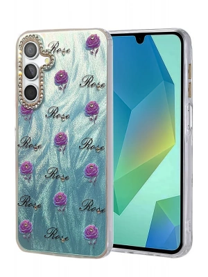 Newface Samsung Galaxy S25 Kılıf Blade Aynalı Desenli Kapak - Desen 9