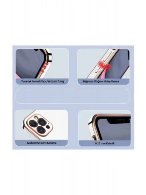 Newface Samsung Galaxy S25 Kılıf Volet Silikon - Beyaz