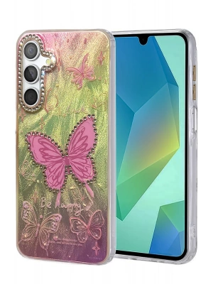 Newface Samsung Galaxy S25 Plus Kılıf Blade Aynalı Desenli Kapak - Desen 5