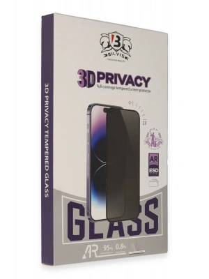 Newface Samsung Galaxy S25 Ultra Bilvis 3D Hayalet Cam Ekran Koruyucu