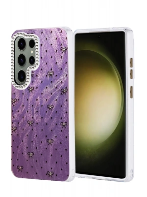 Newface Samsung Galaxy S25 Ultra Kılıf Blade Aynalı Desenli Kapak - Desen 2