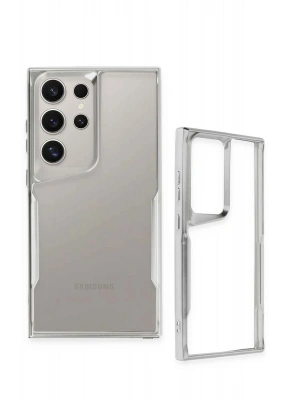 Newface Samsung Galaxy S25 Ultra Kılıf Boyi Silikon Kapak - Derin Mor