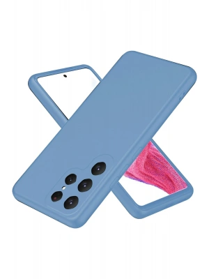 Newface Samsung Galaxy S25 Ultra Kılıf First Silikon - Mavi