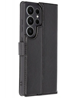 Newface Samsung Galaxy S25 Ultra Kılıf Trend S Plus Kapaklı Kılıf - Siyah