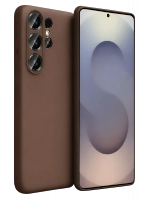 Newface Samsung Galaxy S26 Ultra First Silikon - Kahverengi