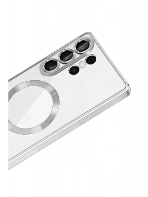 Newface Samsung Galaxy S26 Ultra Kross Magneticsafe Kapak - Gümüş