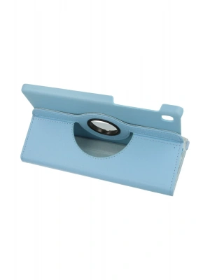 Newface Samsung Galaxy T220 Tab A7 Lite 8.7 Kılıf 360 Tablet Deri Kılıf - Turkuaz