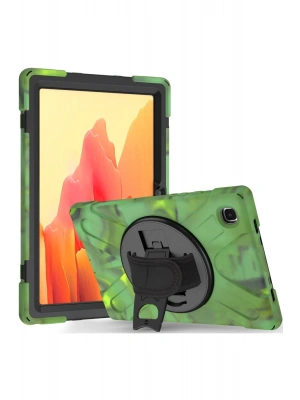 Newface Samsung Galaxy T220 Tab A7 Lite 8.7 Kılıf Amazing Tablet Kapak - Kamuflaj