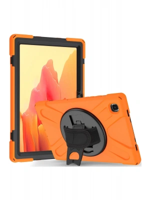 Newface Samsung Galaxy T220 Tab A7 Lite 8.7 Kılıf Amazing Tablet Kapak - Turuncu