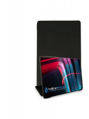 Newface Samsung Galaxy T220 Tab A7 Lite 8.7 Kılıf Tablet Smart Kılıf - Siyah